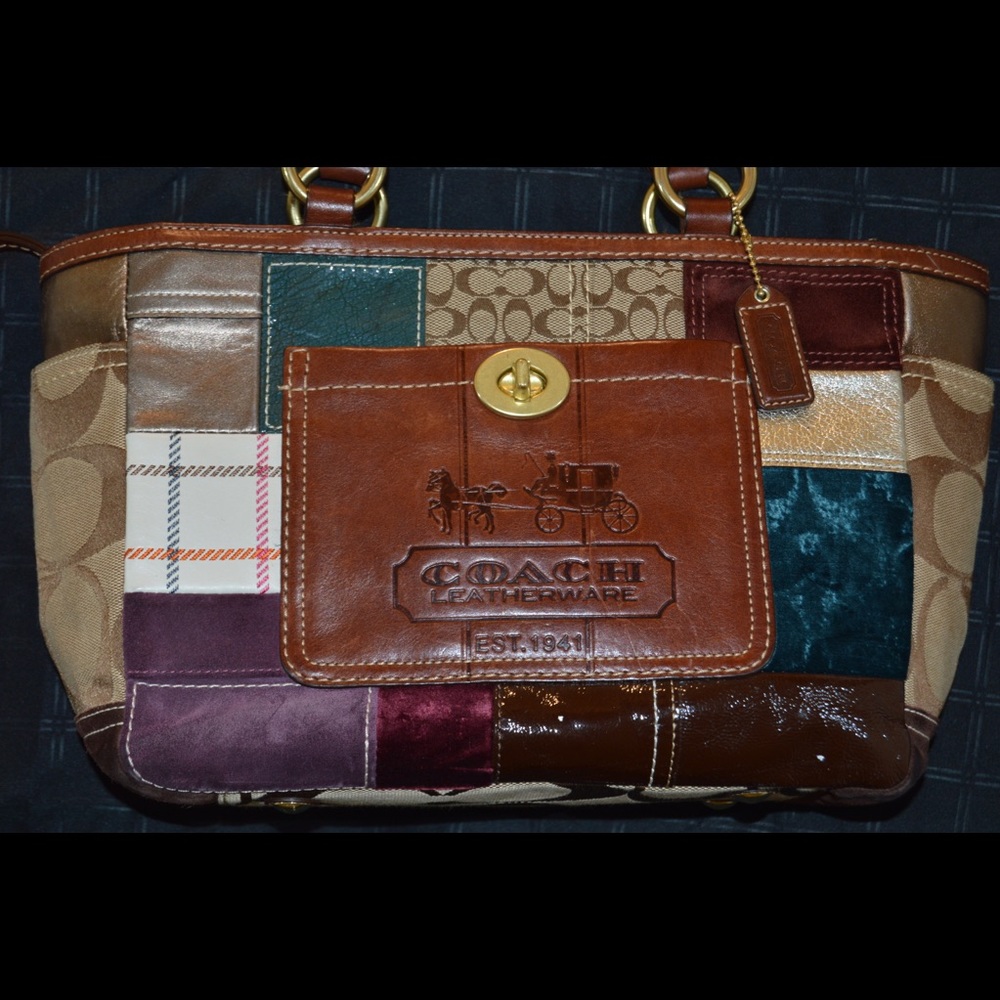 Coach 11358 Limited Edition Patchwork Bag